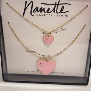 Nannete Lepore Mommy and Me 12" and 16" Necklaces Set